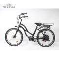 48v 1000w Hinterradnabenmotor elektrisches Beach Cruiser Fahrrad für Mädchen